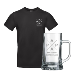Bundeldeal | Gepersonaliseerde T-shirt + Bierpul